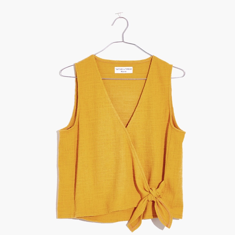Madewell Wrap-Tie Tank Top
